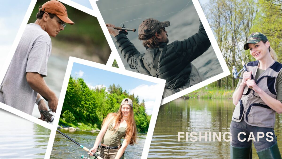 fishing caps and hats