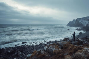 winter sea fishing in south east wales
